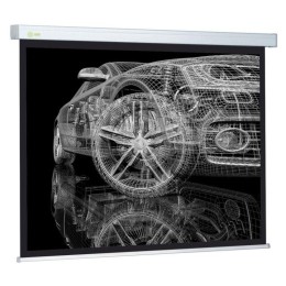 Экран 213х213см Wallscreen CS-PSW-213x213 1:1 настенно-потолочный рулонный бел. CACTUS 359031