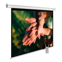 Экран 280х280см MotoExpert CS-PSME-280x280-WT 1:1 настенно-потолочный рулонный бел. (моторизованный