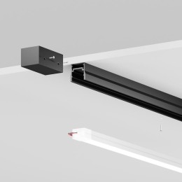 Профиль 2м Elasity IP накладной черн. Maytoni O-TR001-P-B2M