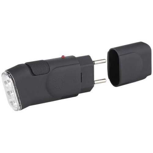 Фонарь аккумуляторный SDA10M 3LED прямое ЗУ евровилка (блист.) Эра C0041258