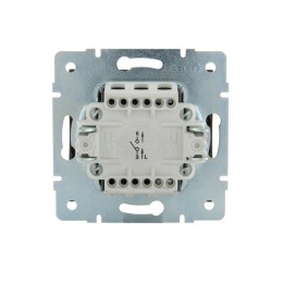 Выключатель Rain механизм матов. черн. графит LEZARD 703-4188-100