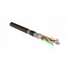 Кабель витая пара экранир. S/FTP кат.7A 4 пары 23 AWG ОЖ solid кажд. пара в фольге общий экран-оплет