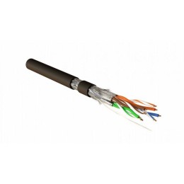 Кабель витая пара экранир. S/FTP кат.7A 4 пары 23 AWG ОЖ solid кажд. пара в фольге общий экран-оплет