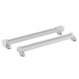 Держатель двойной для установки шин N/PE (без шин) EKF nv-bh-2