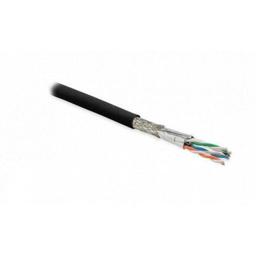 Кабель витая пара экранир. S/FTP кат.7 4 пары 23 AWG ОЖ solid кажд. пара в фольге общий экран-оплетк