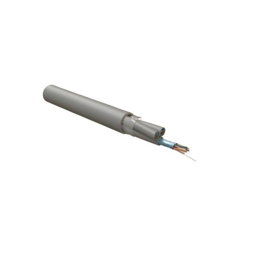 Кабель витая пара экранир. F/UTP кат.5 12 пар 4 пары (24 AWG)х3 ОЖ solid кажд. 4х парник: экран-фоль