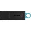 Флеш-диск 64Гбайт DataTraveler Exodia DTX/64Гбайт USB3.1 черн./голуб. KINGSTON 1424000