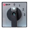 Переключатель кулачковый ПК-1-101 1п 10А "0-1-2-3" IP65 EKF pk-1-101-10-65