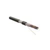 Кабель витая пара неэкранир. U/UTP кат.5 10 пар 24 AWG ОЖ solid внешн. PE -40град.C- +60град.C UUTP1