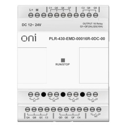 Модуль расширения входов выходов ПЛК 430 16 RO 24В DC ONI PLR-430-EMD-00016R-0DC-00