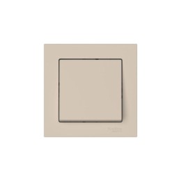 Выключатель 1-кл. AtlasDesign (сх. 1) 10AX быстрозажим. клем. в сборе песочн. SE ATN001212S