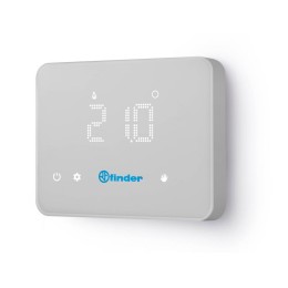 Термостат комнатный Bliss T c таймером сенсорный экран 3В DC 1СО 5А монтаж на стену FINDER 1C9190030