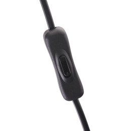 Светильник KD-428F С02 напол. New York 1х E27 40Вт 230В черн. Camelion 13049