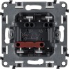 Выключатель 2-кл. СП Valena Allure 10А IP20 250В с лицев. панелью безвинтов. зажимы механизм алюм. L