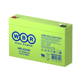 Аккумулятор 6В 9А.ч WBR HRL634W WBR
