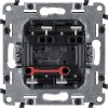 Выключатель 2-кл. СП Valena Life 10А IP20 250В с лицев. панелью безвинтов. зажимы механизм сл. кость