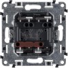 Выключатель 2-кл. СП Valena Life 10А IP20 250В 10AX с подсветкой с лицев. панелью механизм бел. Leg