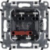 Выключатель 2-кл. СП Valena Life 10А IP20 250В 10AX с подсветкой с лицев. панелью механизм сл. кость