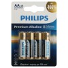 Элемент питания алкалиновый AA/LR6 1.5В Premium (блист. 4шт) Philips Б0062753
