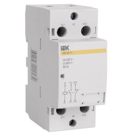 Контактор модульный КМ40-11 40А/2п 1з AC IEK MKK10-40-11