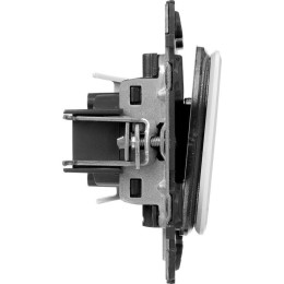 Выключатель 1-кл. СП Valena Allure 10А IP20 250В 10AX с лицев. панелью безвинтов. зажимы механизм бе