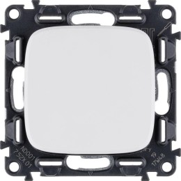 Выключатель 1-кл. СП Valena Allure 10А IP20 250В 10AX с лицев. панелью безвинтов. зажимы механизм бе