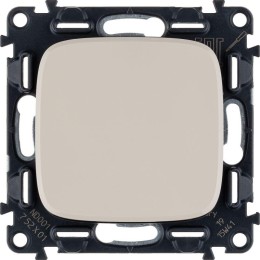 Выключатель 1-кл. СП Valena Allure 10А IP20 250В 10AX с лицев. панелью безвинтов. зажимы механизм сл