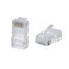 Коннектор RJ45 (8P8C) под витую пару кат.5E универс. для ож и мж кабеля для проводников s=105мм по и
