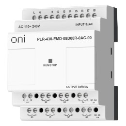 Модуль расширения входов выходов ПЛК 430 8 DI 8 RO 220В AC ONI PLR-430-EMD-08D08R-0AC-00