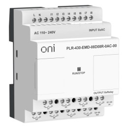 Модуль расширения входов выходов ПЛК 430 8 DI 8 RO 220В AC ONI PLR-430-EMD-08D08R-0AC-00