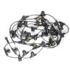 Гирлянда UDL-K111 80/E27/20M IP65 BLACK BELT-LIGHT Белт-Лайт 20м + 1.5м сетевой шнур. 80 патронов E2