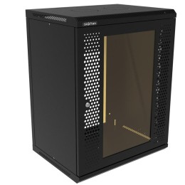 Шкаф телекоммуникационный настенный ТВС-15U-600-450-С+П-9005 SUPRLAN 05-2151-B