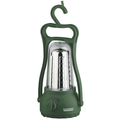 Фонарь аккумуляторный кемпинговый TK35 35LED аккум. 4В 3А.ч ЗУ 220В (картон. упак.) Трофи C0045555/Б