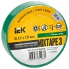 Изолента ПВХ 0.13х15мм (рул.10м) зел. IEK UIZ-13-10-10M-K06