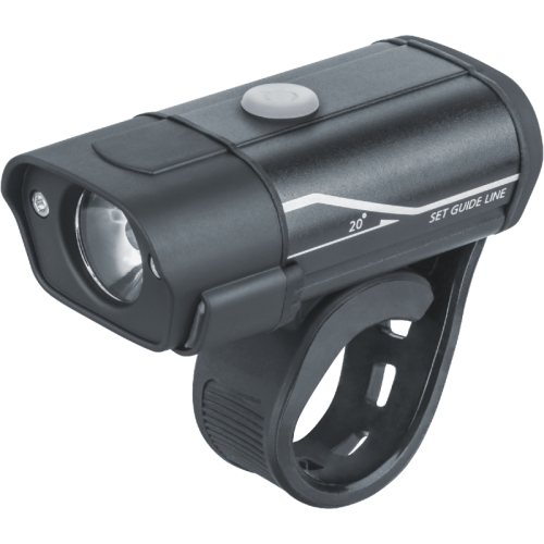 Фонарь аккумуляторный велосипедный 14 674 NPT-B09-ACCU 1CREE XPG LED 5Вт аккум. 3.7В 0.85А.ч алюм. N