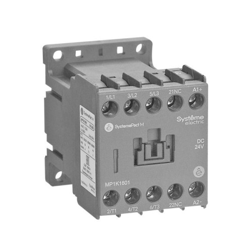 Контактор MP1K 6А 1НЗ DC 12В SE MP1K0601JD
