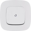 Переключатель 1-кл. СП Valena Allure 10А IP20 250В 10AX с подсветкой с лицев. панелью безвинтов. заж