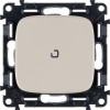 Переключатель 1-кл. СП Valena Allure 10А IP20 250В 10AX с подсветкой с лицев. панелью безвинтов. заж