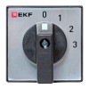 Переключатель кулачковый ПК-1-101 1п 25А "0-1-2-3" IP65 EKF pk-1-101-25-65