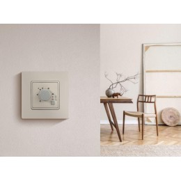 Механизм термостата СП Etika с внешним датчиком для теплых полов сл. кость Leg 672330