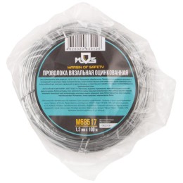 Проволока вязальная 1.2ммх100м оцинк. MOSм68517