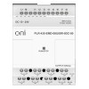 Модуль расширения входов выходов ПЛК 430 4 DI 4 UI (0-10В/DI) 8 RO 24В DC ONI PLR-430-EMD-08U08R-0DC