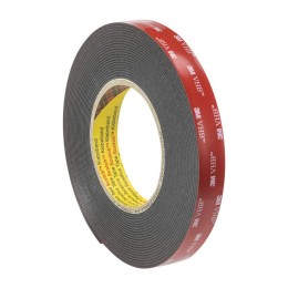 Лента монтажная двусторонняя VHBТМ 5952 F основа вспененный акрил адгезив VHВ 19ммх3м черн. 3М 71002