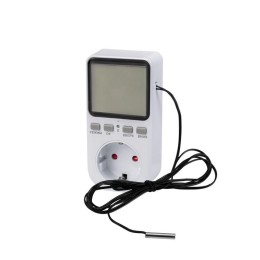 Терморегулятор в розетку 16А-01 бел. Rexant 51-0800