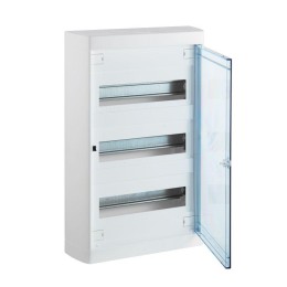 Бокс ОП Nedbox 3х12мод. прозр. дверь Leg 601248