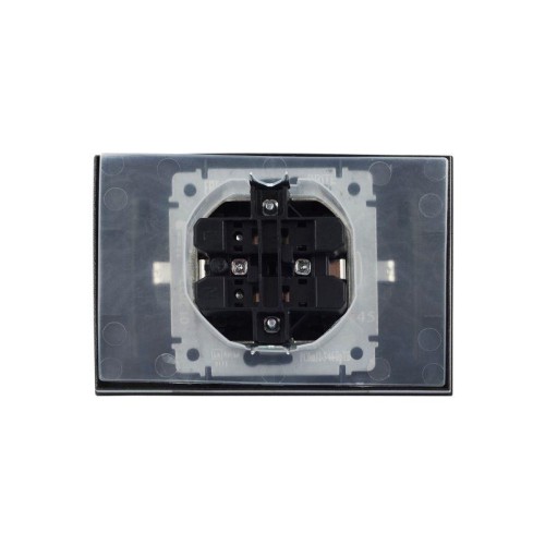 Розетка 2-м СП BRITE 16А в сборе IP44 с крышкой бронза IEK BR-R26-16-44-K45-F