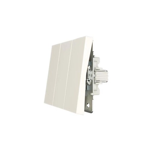 Выключатель 3-кл. СП ZIMA IP20 10А безвинт. зажим слон. кость LEZARD 704-9088-109QC