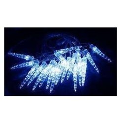Гирлянда "Сосульки" ILD020B-AY/IC 20LED 5.6м IP20 син. SHLights 4607144113236