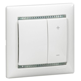 Рамка 1-м Valena бел./крис. Leg 774461