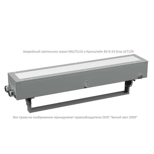 Светильник аварийный BS-NAUTILUS-53-L1-STABILAR3 V02 4000К MSS2 Белый свет a26957